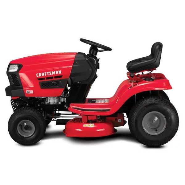 troy bilt t100 36 in 11.5 hp riding lawn mower