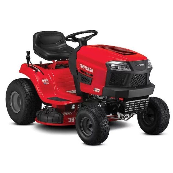 troy bilt t100 36 in 11.5 hp riding lawn mower