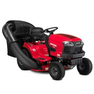 troy bilt t100 36 in 11.5 hp riding lawn mower