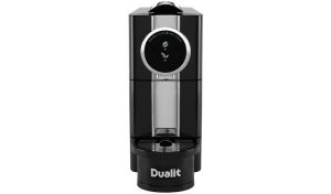 dualit cafe plus nespresso pod coffee machine black