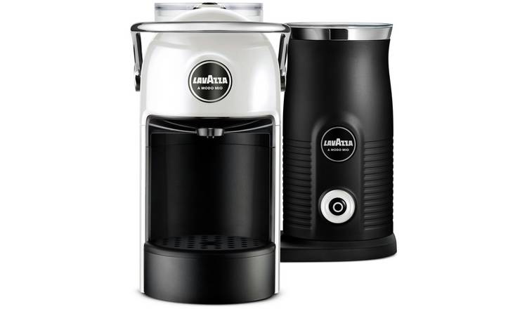 Lavazza Jolie&Milk Pod Coffee Machine – White