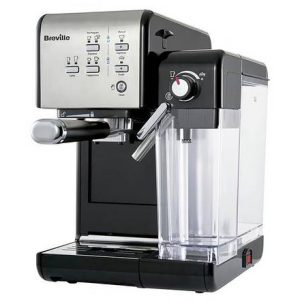 breville vcf107 one touch espresso coffee machine black