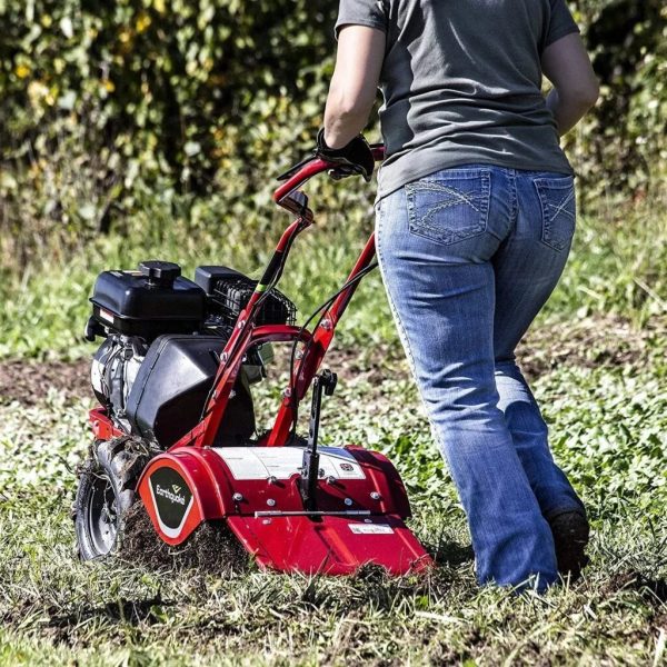 earthquake 33970 victory rear tine tiller, powerful 212cc 4 cycle viper engine