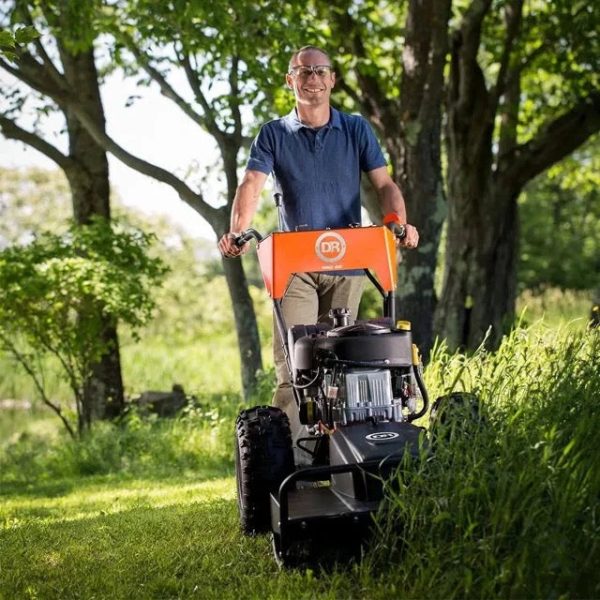 dr power pro 26 15.5 hp field and brush lawn mower